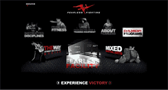 Desktop Screenshot of fearlessfighting.com